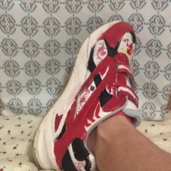 🔥🔥HELLFIRE CLUB CUSTOM TENNIS SHOES🔥🔥 - Picture 5 of 5